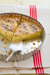Pinenut And Lemon Curd Pie