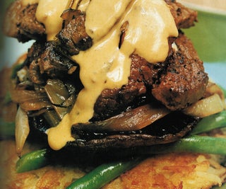 Peppered Stir Fry Steak And Mushrooms