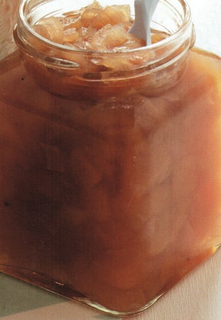 Peach And Ginger Chutney