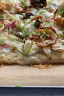 Buffalo Mozzarella Cheese and Fennel PIzza