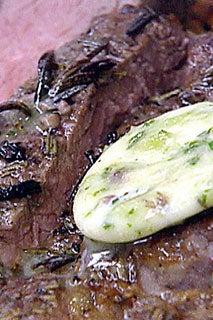 The perfect steak with tarragon butter